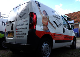 Autobelettering Liefting Fit