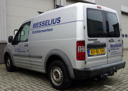 Belettering bestelwagen Wesselius