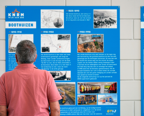 Bedrukte panelen KNRM