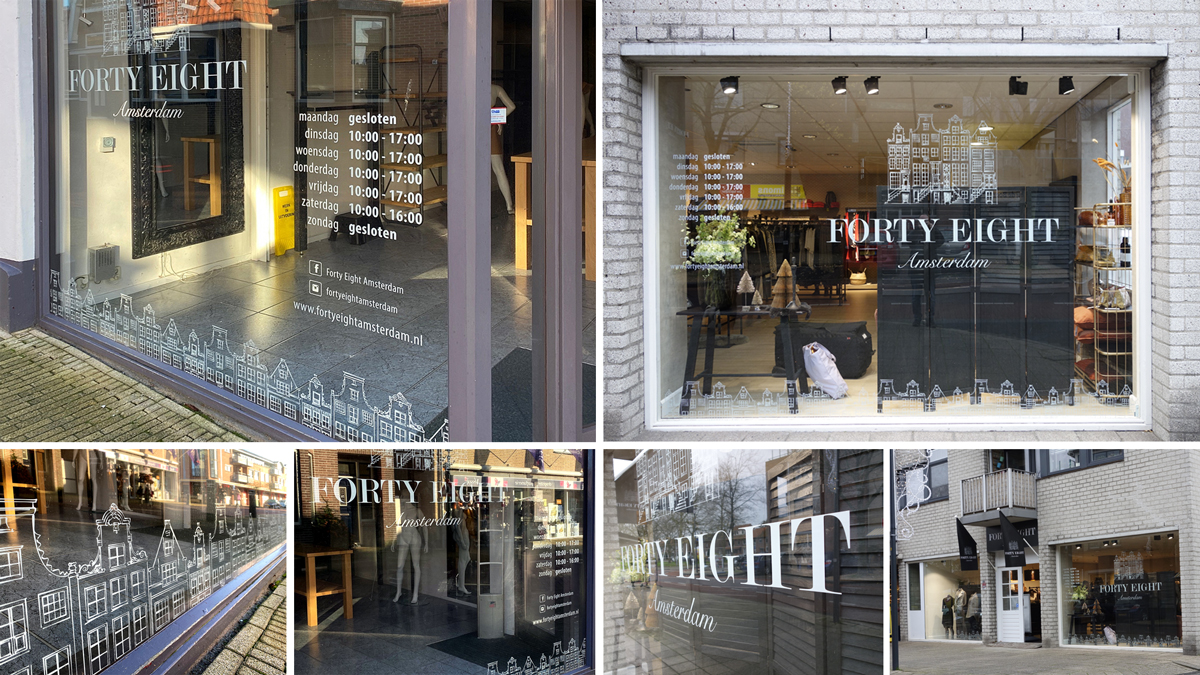 Ramen beletteren Uitgeest Forty Eight