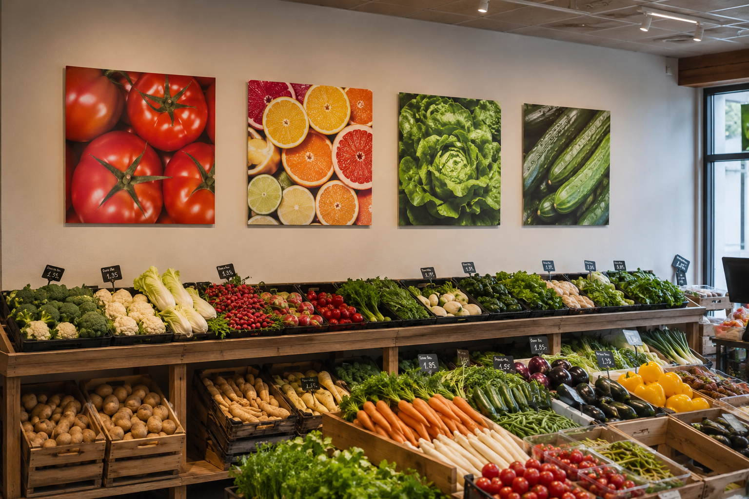 panelen bedrukken voor winkelinterieur