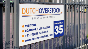 Dutch Overstock bewegwijzering