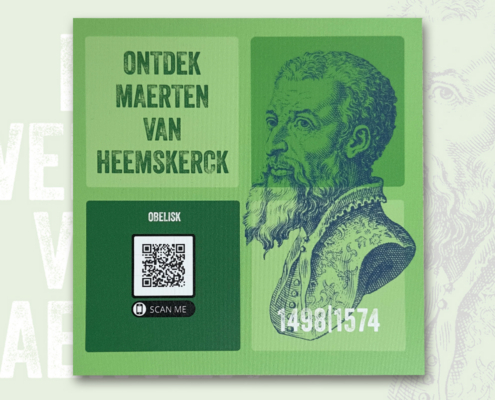 HKH_Heemskerk_borden_Maerten_Van_Heemskerck_01 Dibond plaat HKH Heemskerk Maerten van Heemskerck