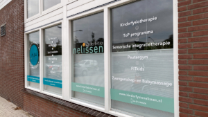Raambelettering fysiotherapie Akersloot